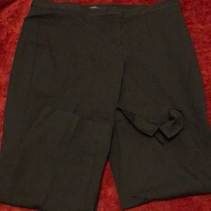 Talbots curvy fit navy ankle pant with stretch